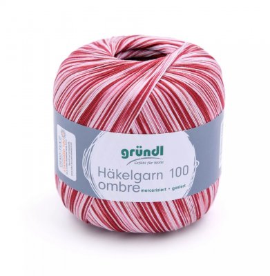 Virkgarn 100 ombre