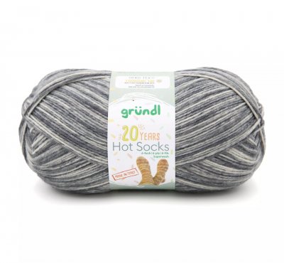Hot Socks 20 år 6 trådigt