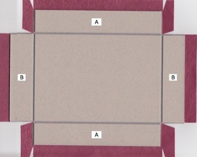 Överklistringsbar låda - 2 mm KP