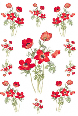 Decoupage Blommor Naturen