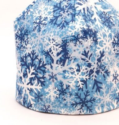 trikåmössa med fleecefoder
