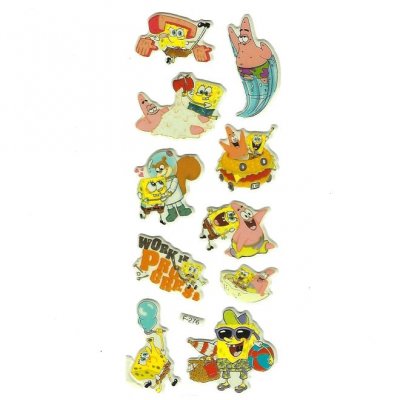 Klistermärken - Svampbob Fyrkant
