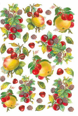 Decoupage Frukt Naturen