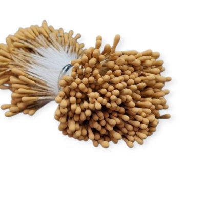 pistiller ljusbrun senap