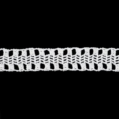 Spetsband - 20 mm - Naturvit