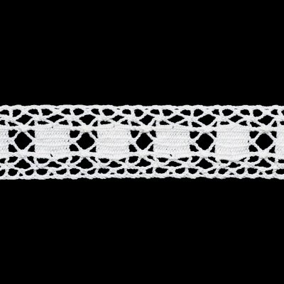 Spetsband - 25 mm - Naturvit