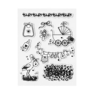 Clearstamps - Genomskinliga stämplar - Baby/Nyfödd