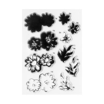 Clearstamps - Genomskinliga stämplar - Blommor & Blad