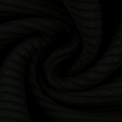 Trikåtyg ribbad muddväv