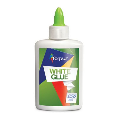 Kontorslim - Forpus - Vitt - 250 ml
