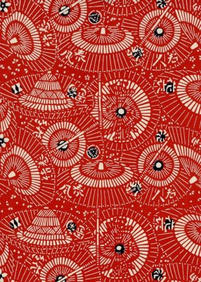Japanskt papper - Katazome-shi