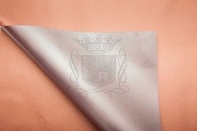 Silkespapper METALLIC CT Z8045 - Koppar / Platinum